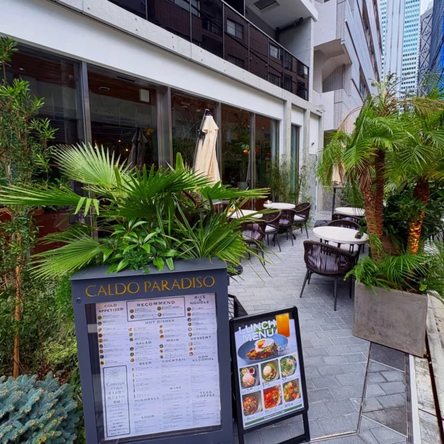 新宿駅から少し歩いた先に、穏やかな空気が漂う隠れ家的バル「Caldo Paradiso」。
人気店「Caldo」の2号店としてオープンし、タイやベトナムなど東南アジアの香りをまとった
本格エスニック料理を楽しめる一軒です。

店内は木の温もりに包まれたナチュラルな雰囲気で、
スパイスの香りが食欲を誘う居心地のよい空間。
昼はボリューム満点のランチ、夜はワインやエスニックカクテルとともに、
アジアを旅するような時間が過ごせます。

この日は、30品目エスニックスローサラダや海老と蒸し鶏の生春巻きなど、
ハーブと香辛料が香る前菜からスタート。
メインにはスペアリブのロースト タヒニ風ソース、
そして人気のトムヤムヌードルとカオマンガイをいただきました。
どの料理も香り・酸味・旨味のバランスが見事で、食後の余韻まで心地よい味わいでした。

食後には、ココナッツバインフランとチャイチーズケーキで締めくくり。
香り高いスパイスとやさしい甘みの組み合わせが印象的で、
食事全体を通してアジアの多彩な魅力が感じられました。

ドリンクはノンアルコールのトロピカルマンゴーラッシー、
ココパイン、レモングラスフィズをチョイス。
どれも爽やかで、スパイス料理との相性も抜群です。

新宿の喧騒を少し離れて、香りと彩りに満ちたエスニック時間を楽しみたい方におすすめです。

—— 店舗情報 / Store Information ——

［店舗名］Caldo Paradiso（カルド パラディーゾ）
住所：東京都新宿区西新宿7-14-10 リビオメゾン西新宿west 1F
最寄駅：新宿駅 徒歩約5分
営業時間：月〜木 11:00〜22:30／金・土・日・祝・祝前日 11:00〜23:00
定休日：不定休
電話番号：03-5937-7343

—— いただいたもの ——
・30品目エスニックスローサラダ マンゴービネグレッド
・海老と蒸し鶏の生春巻き
・スペアリブと人参のロースト タヒニ風ソース
・海老とパクチーのトムヤムヌードル
・しっかり蒸し鶏のカオマンガイ
・ココナッツバインフラン
・チャイチーズケーキ
・トロピカルマンゴーラッシー／ココパイン／レモングラスフィズ

 @caldoparadiso 
#PR #Caldo Paradiso #新宿グルメ #新宿ランチ #新宿居酒屋 #新宿デート